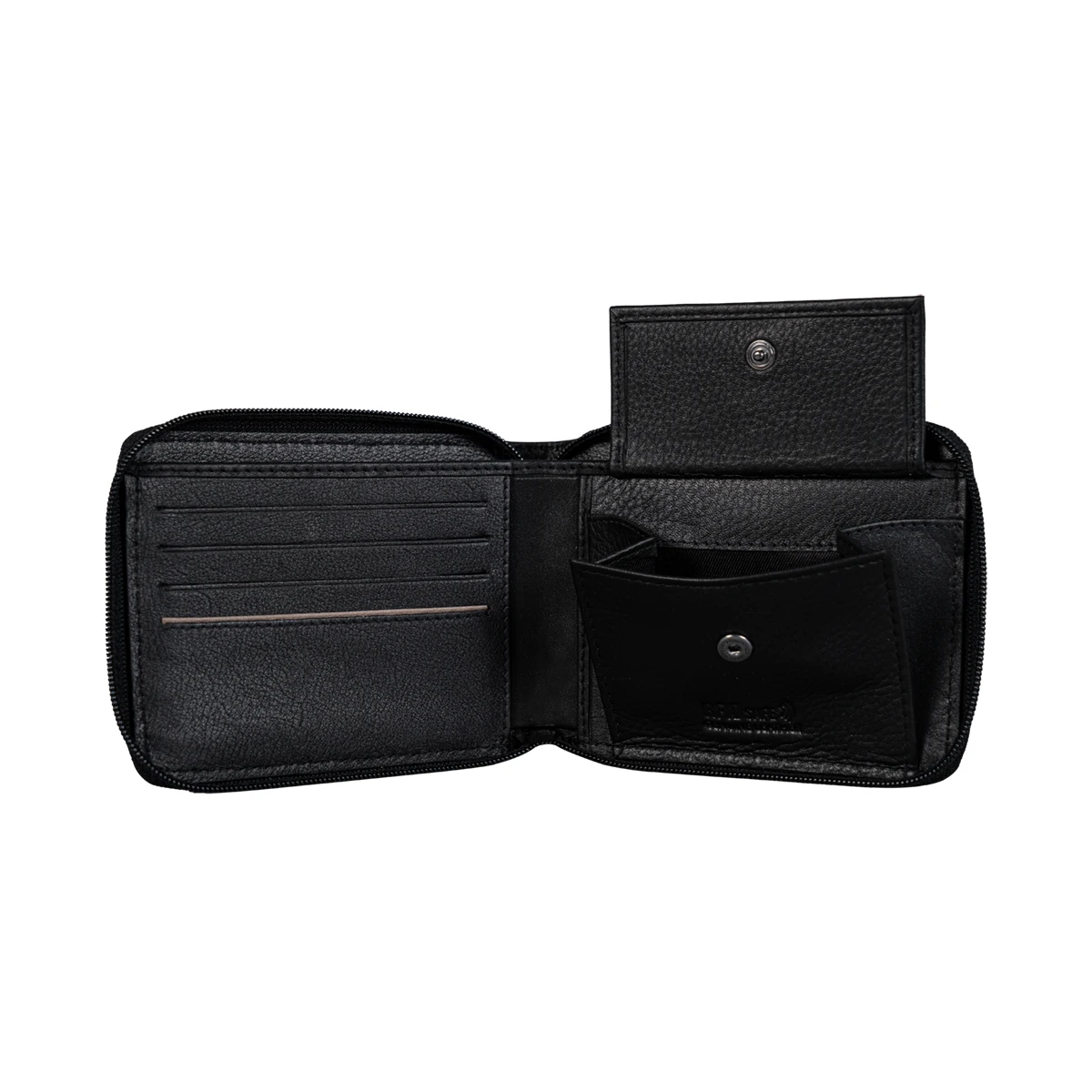 Carteira de Homem em Pele com Porta-moedas