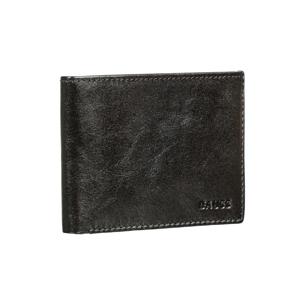 Carteira de Homem em Pele com Porta-moedas e Anti-RFID