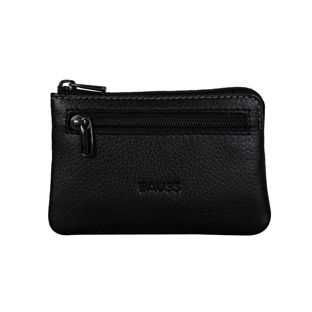 Porta-moedas em Pele com Porta-chaves