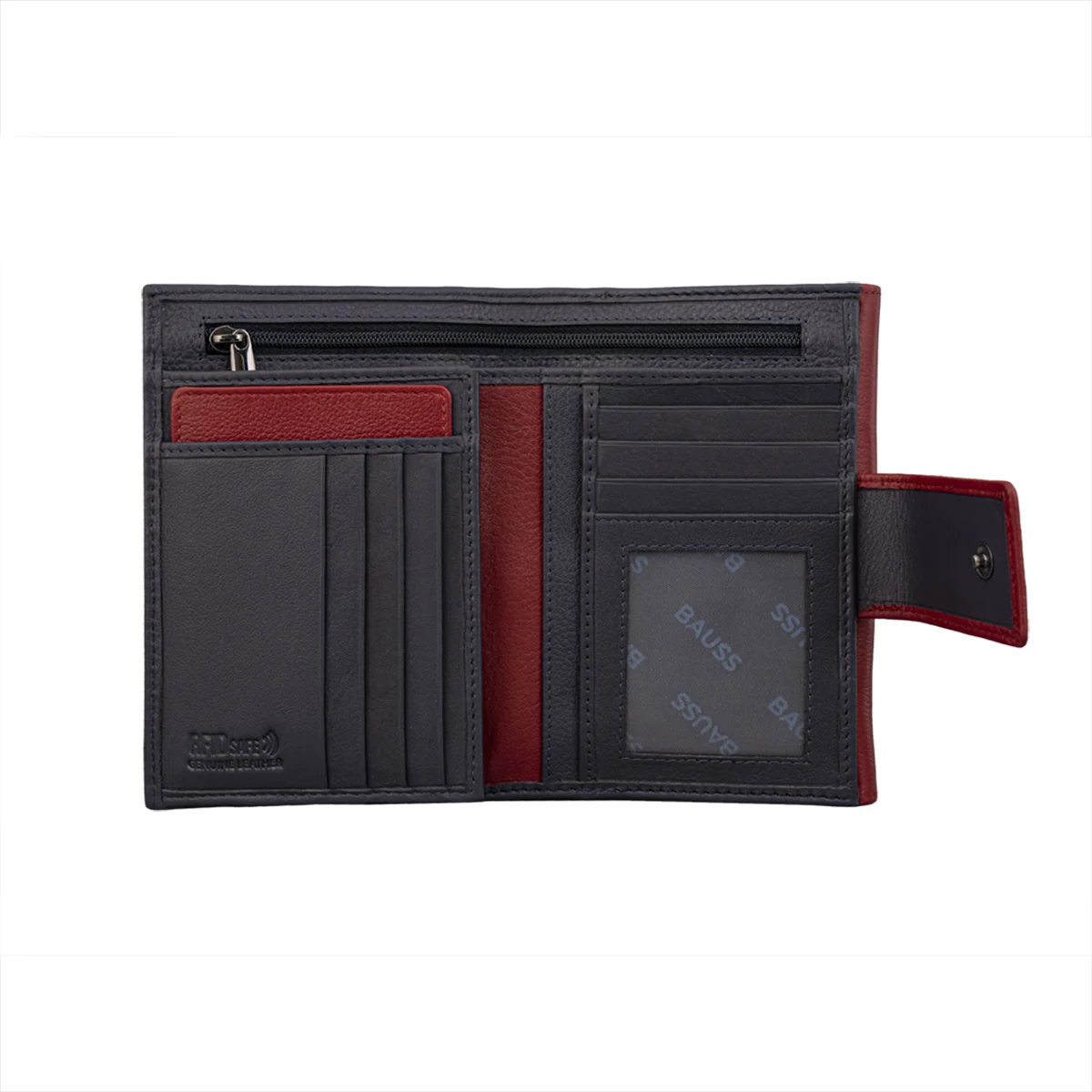 Carteira de Mulher em Pele com Porta-moedas