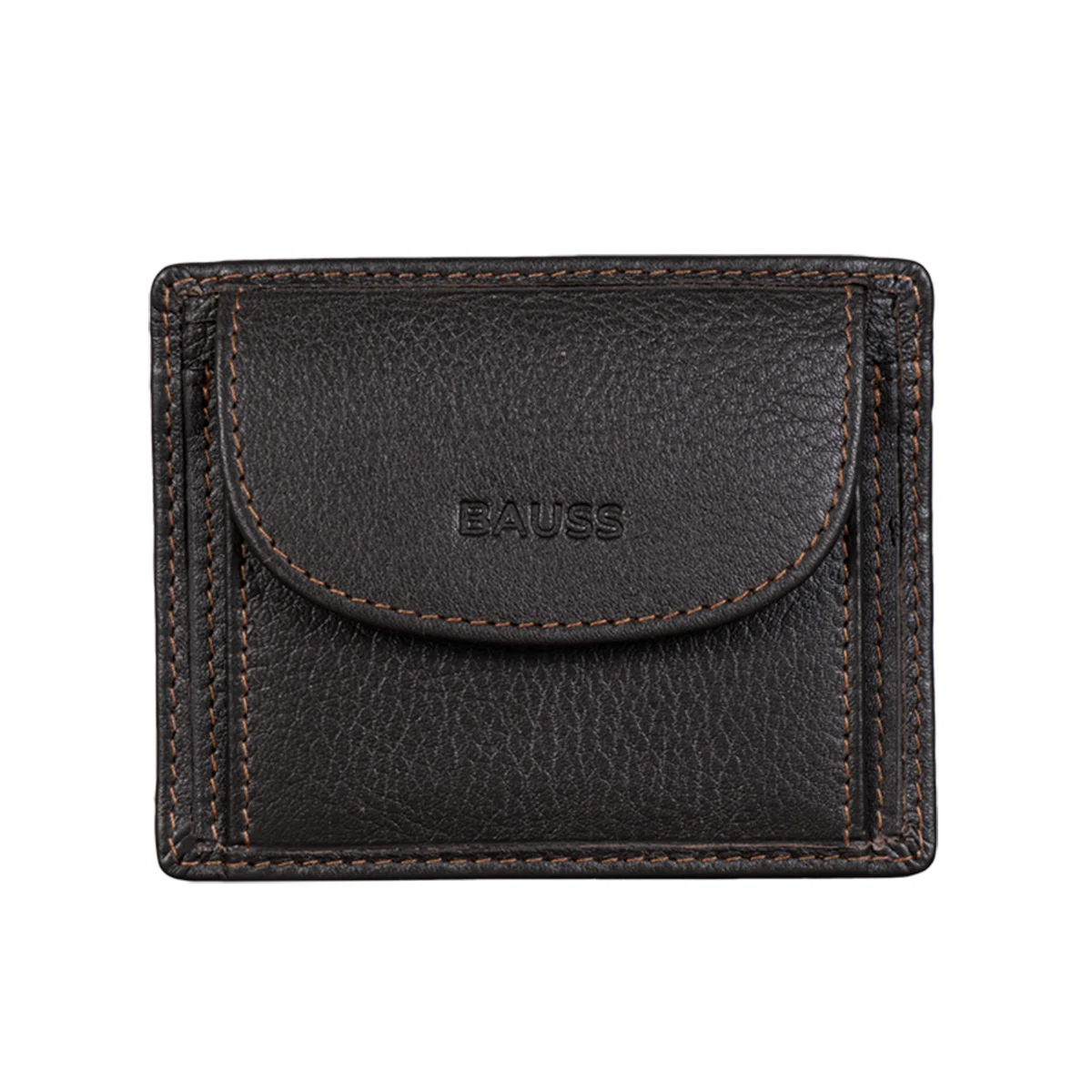 Porta-cartões em Pele com Porta-moedas