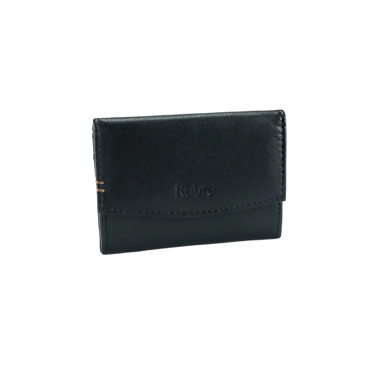 Porta-moedas em Pele com Porta-cartões e Anti-RFID